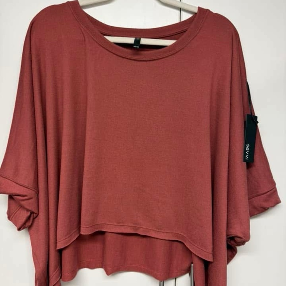 Savvi Hollie Top in cinnamon - Picture 15 of 15